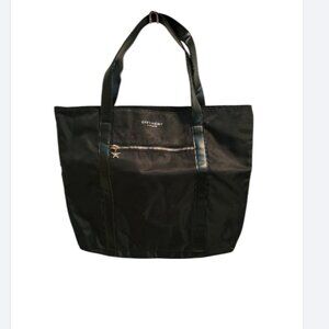 NWOT Givenchy Parfums Tote Bag/Purse Black Nylon Purse With Gold Hardware